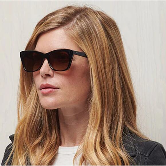 SALT. Unisex Black/Brown Gradient Sela Sunglasses main image 8